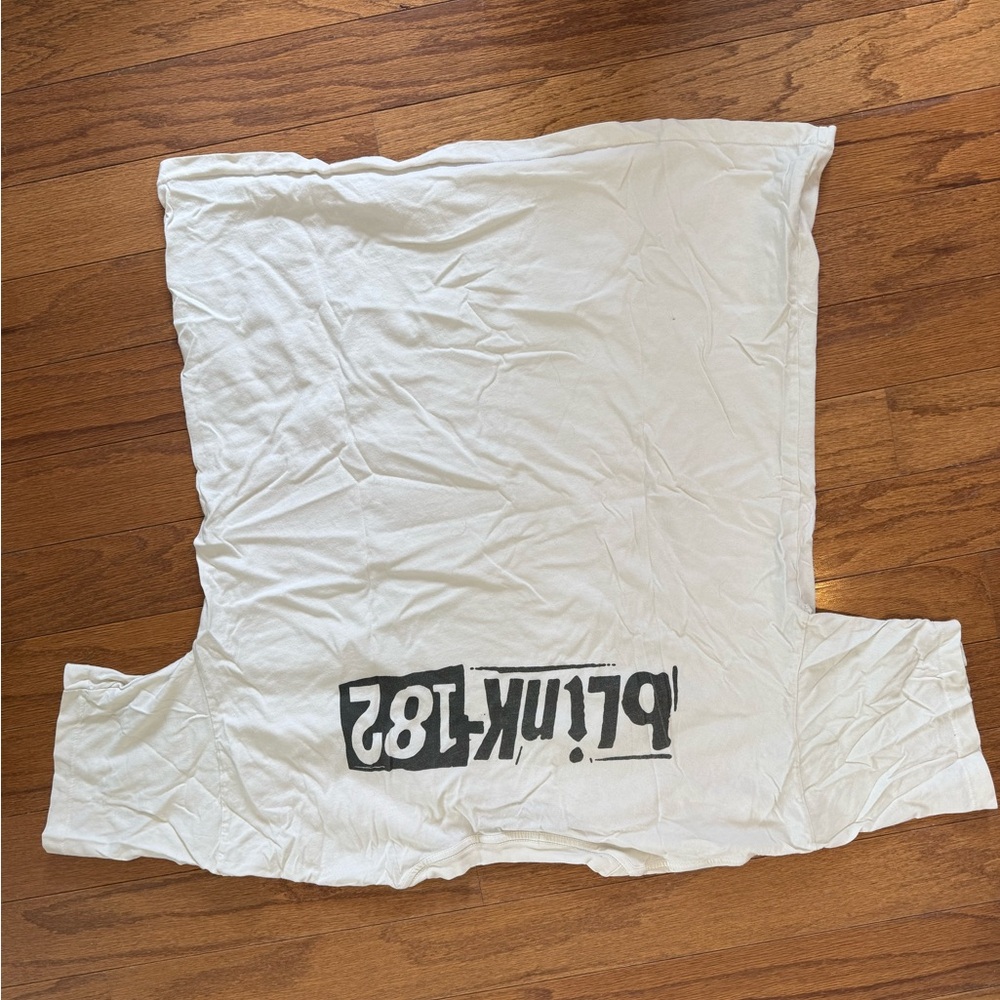 Daydreamer OversizedBlink 182 Cream Graphic Tee - Picture 4 of 4